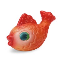 Резиновая игрушка Золотая рыбка 9 см