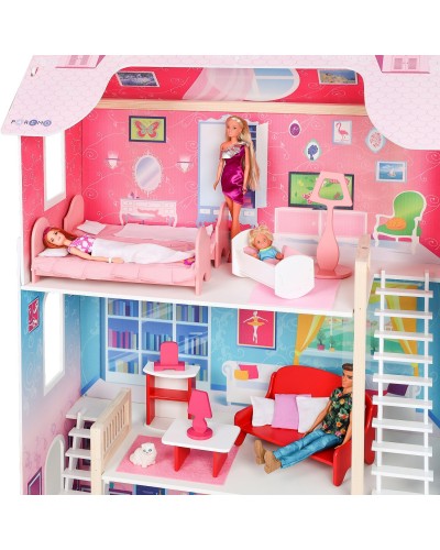 Кукольный домик Вдохновение (с мебелью)