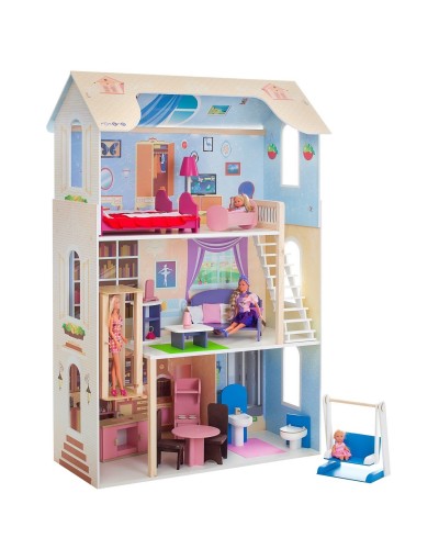 Кукольный домик Грация (с мебелью)