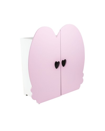 Кукольный шкаф Мини, цвет: нежно-розовый