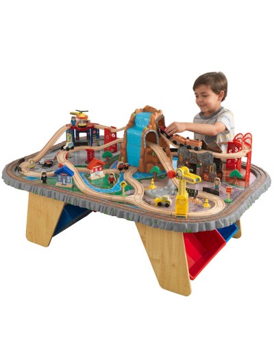 Игровой набор Горный тоннель (Waterfall Junction Train Set & Table)