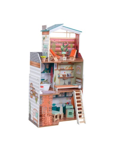 Кукольный домик Марлоу, с мебелью 14 элементов