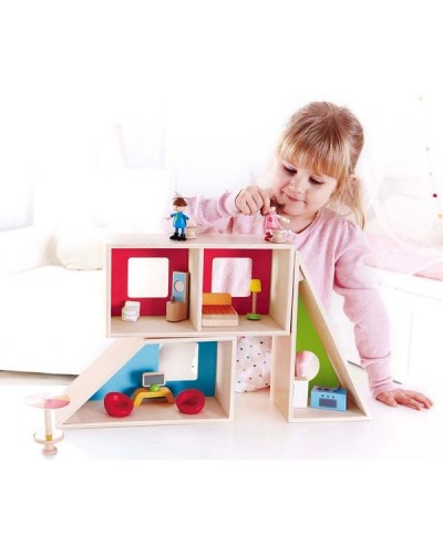 Кукольный домик - геометрик (без мебели)