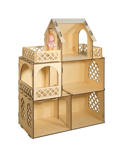 Кукольный домик серия Я дизайнер Дом принцессы, конструктор