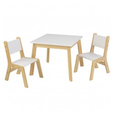 Детский игровой набор стол и 2 стула "Модерн", цв. Белый
