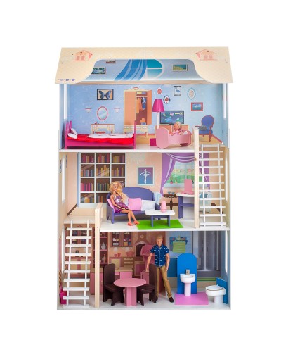 Кукольный домик Шарм (с мебелью)