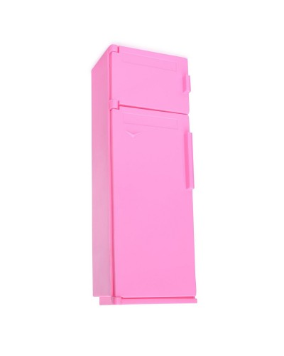 Холодильник розовый для кукол