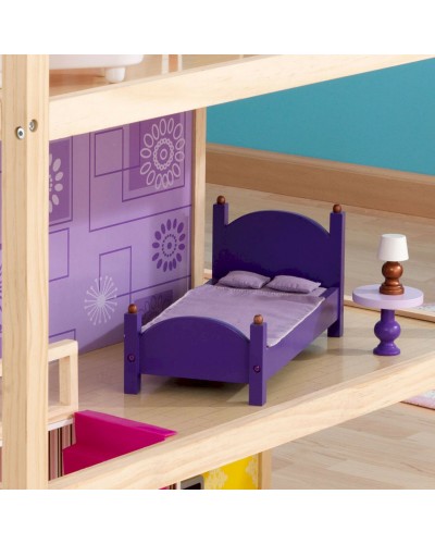 Кукольный домик для Барби Самый роскошный (So Chic) с мебелью 45 элементов, на колесиках