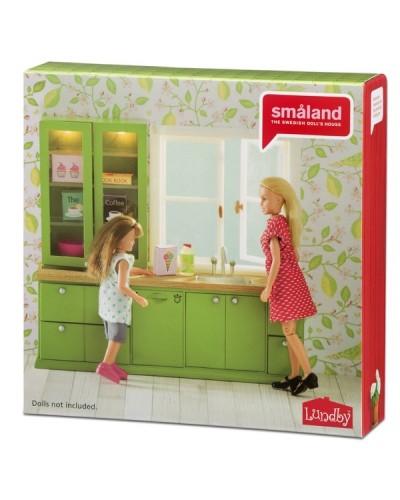 Кукольная мебель Смоланд Кухонный набор с буфетом