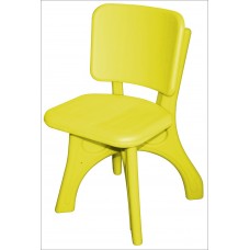 Детский пластиковый стул "Дейзи", желтый