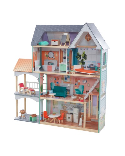 Кукольный дом Далия, с мебелью 30 элементов