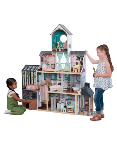 Кукольный домик Особняк Селесты, с мебелью 22 элементов