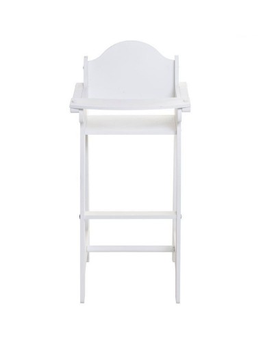 Кукольный стул для кормления, цвет Белый