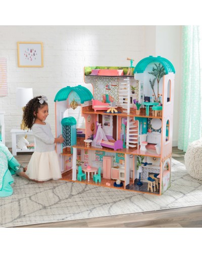 Кукольный домик Камила, с мебелью 25 элементов
