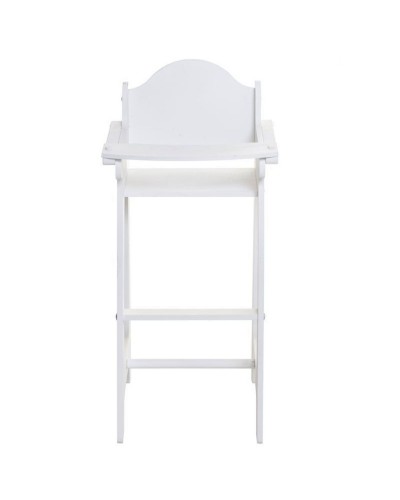 Набор кукольной мебели (стул+люлька), цвет Белый