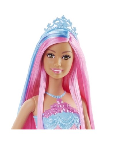 Куклы принцесса Barbie с длинными розовыми волосами