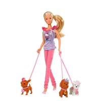 Кукла Штеффи с собачками и аксессуарами 29 см