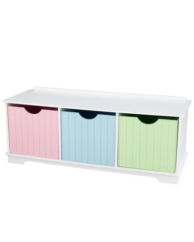 Скамья с ящичками для хранения Storage Bench Pastel