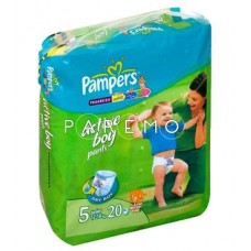 Подгузники Pampers Active Трусики 12-18кг  для мальчиков 20шт