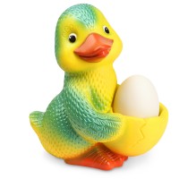 Резиновая игрушка Утка-мама с яйцом 18 см